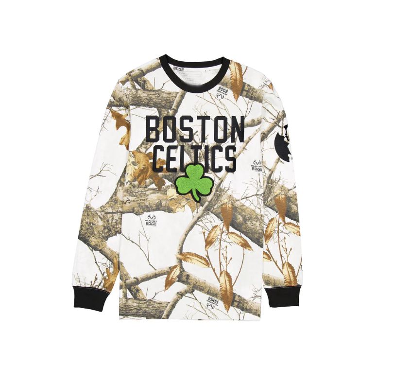 Men 2025 NBA Boston Celtics long sleeve T shirts style 1->boston celtics->NBA Jersey